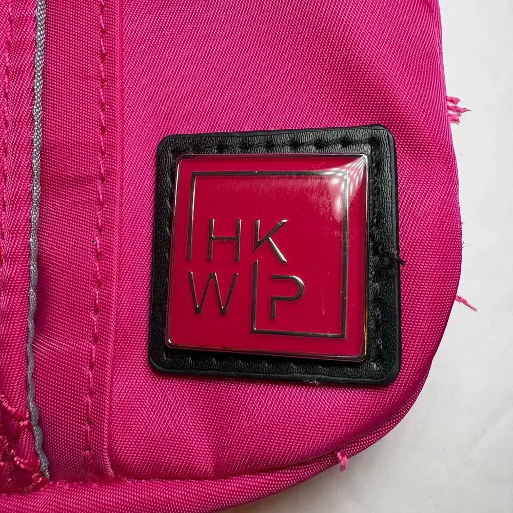 IHKWIP On-The-Go RFID Wallet Wristlet Hot Pink Fuchsia Quilted Pocket Security